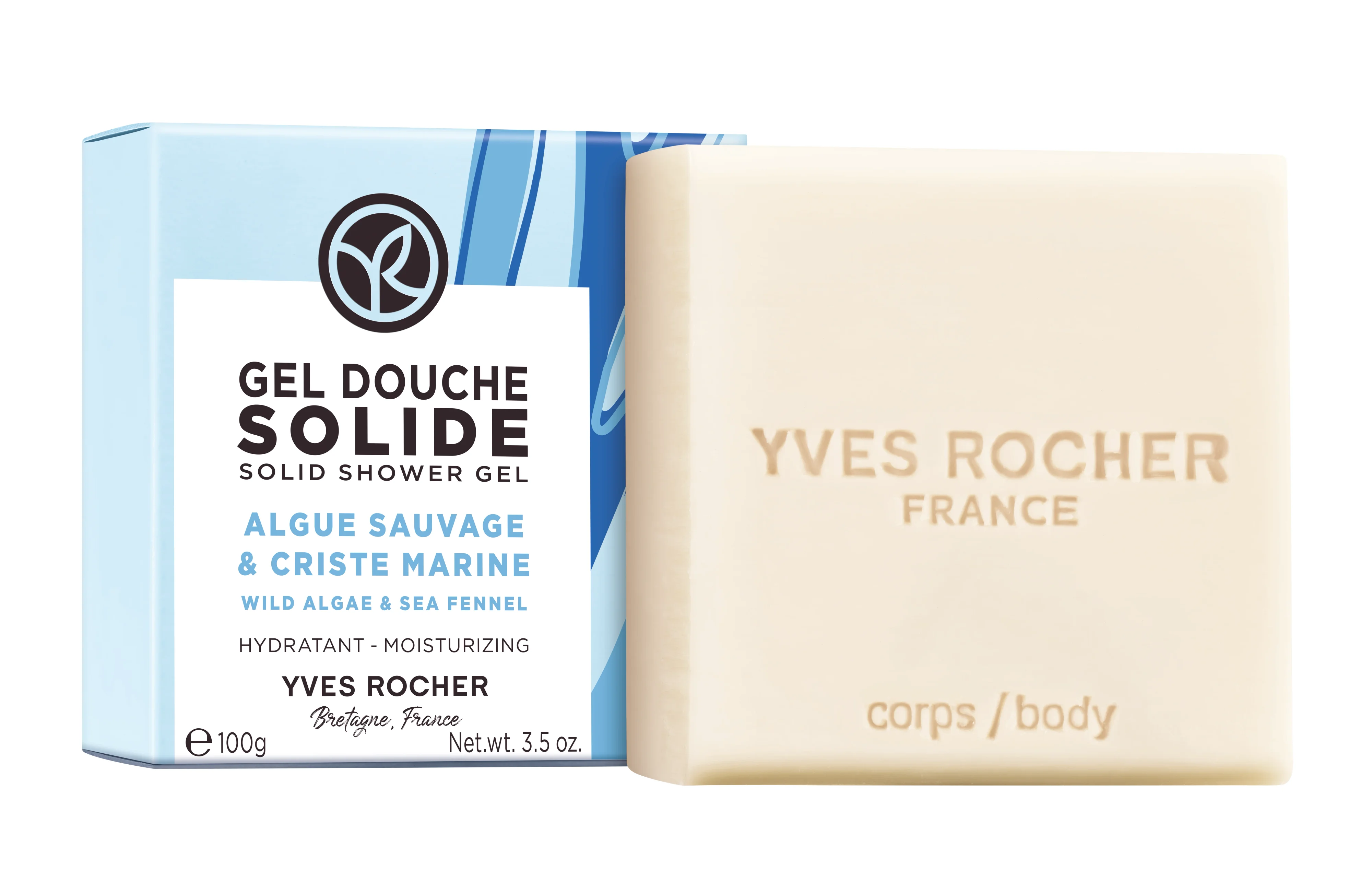 Solid Shower Gel "Seaweed" -100g
