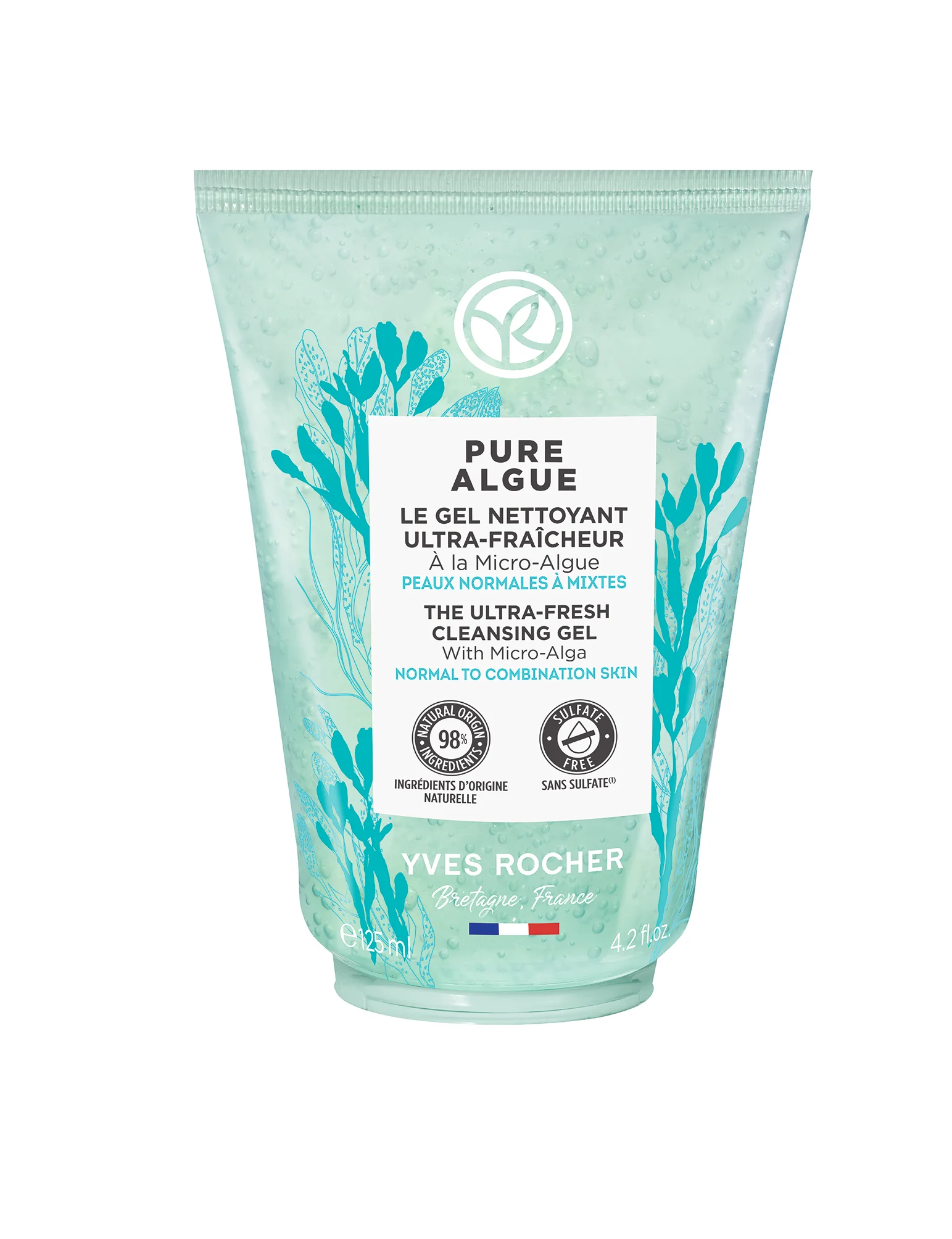 Гель для умывания ''PURE ALGUE''- 125 мл.