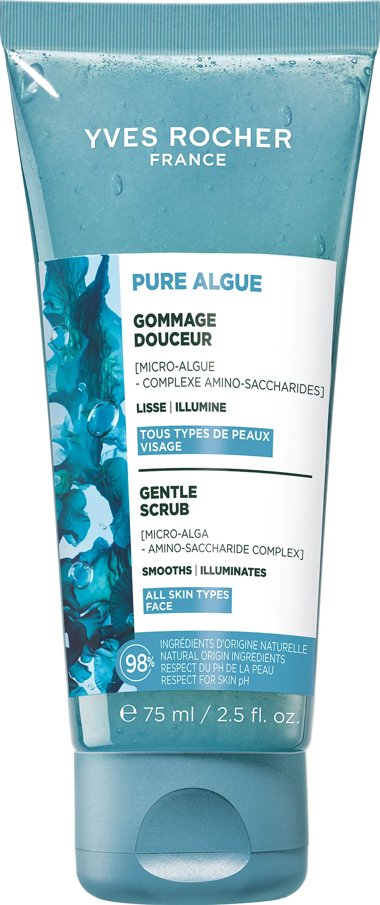 Скраб для лица ''PURE ALGUE''- 75мл.