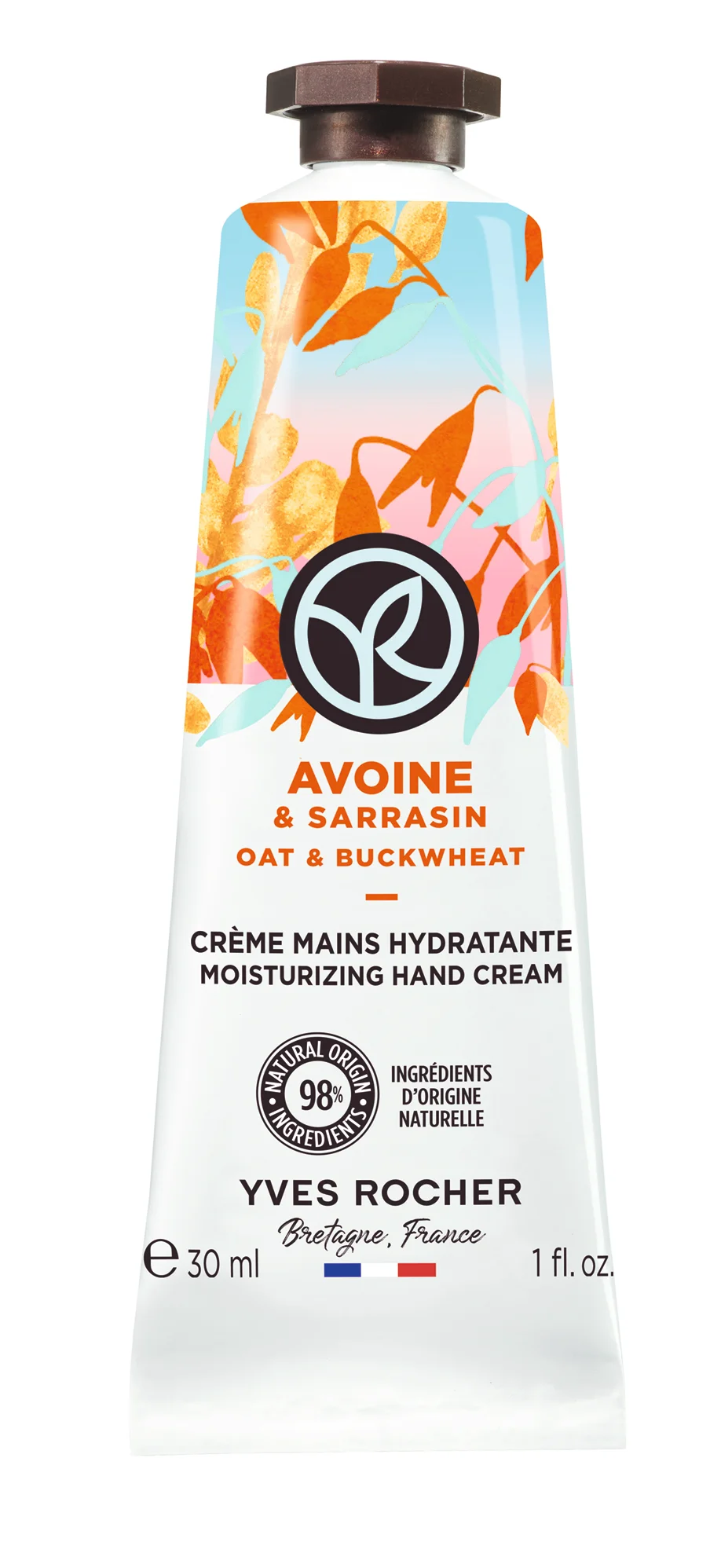 Hand cream "Oat and Buckwheat" - 30ml