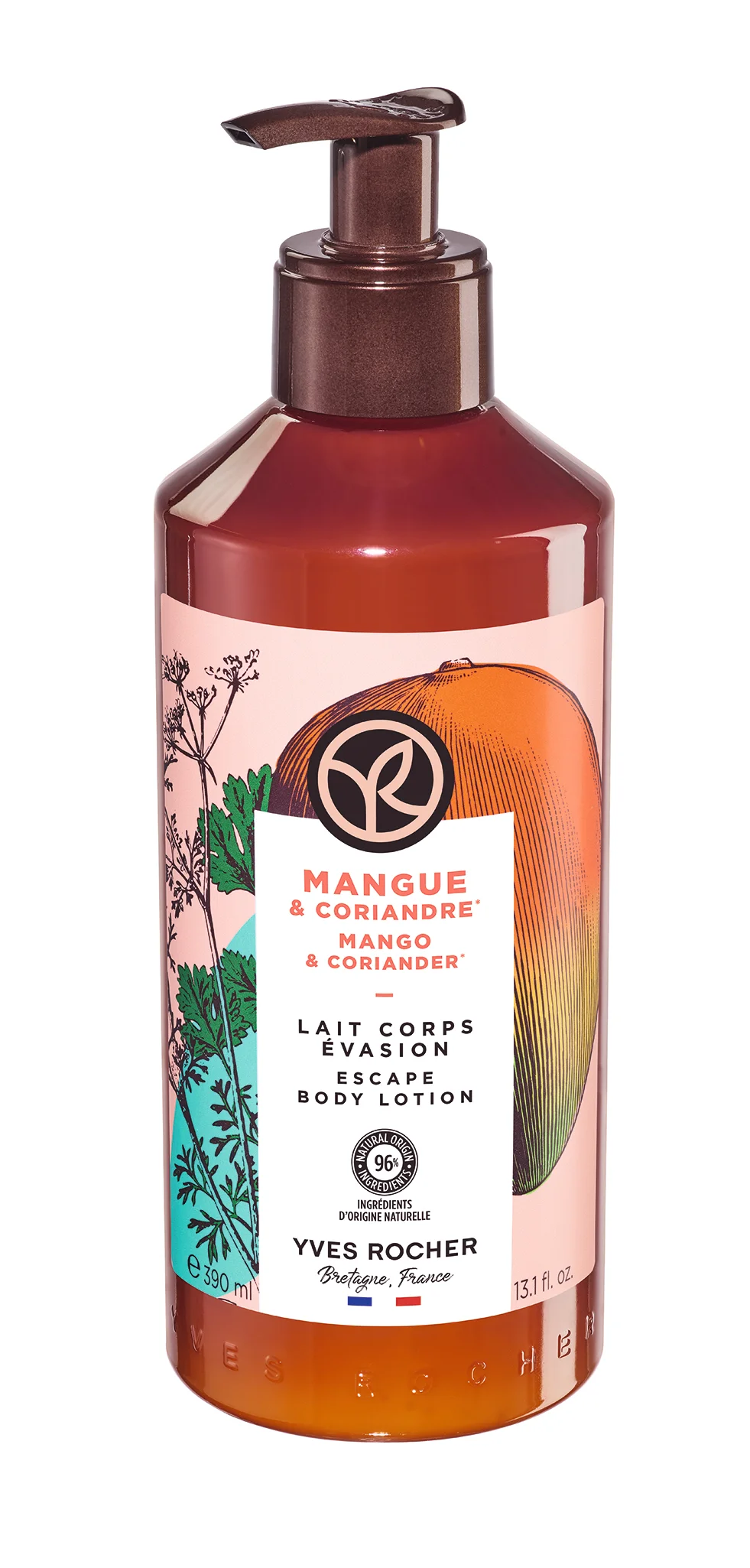 Body Lotion "Mango and Coriander" - 390ml